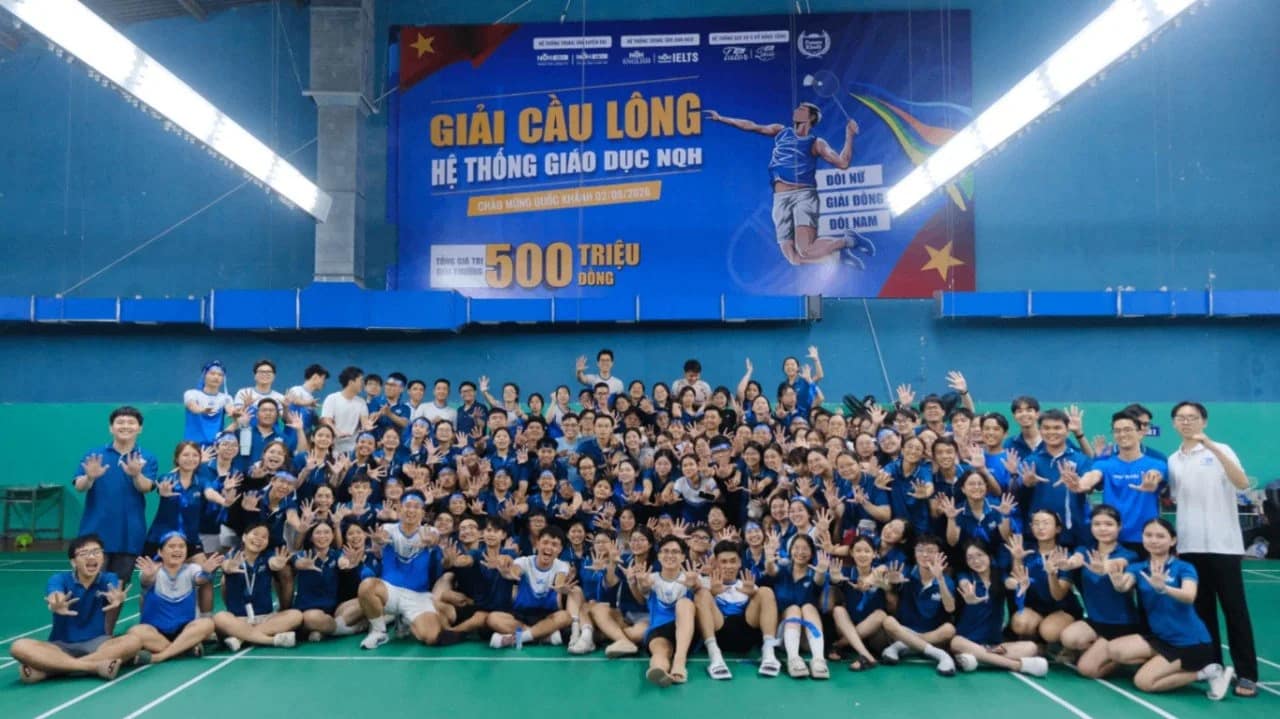 Giải đấu cầu lông NQH - NQH English (1) Giải đấu cầu lông NQH - NQH English (1)