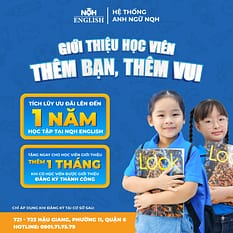 Chương trình ưu đãi tháng 10 NQH English Chương trình ưu đãi tháng 10 NQH English