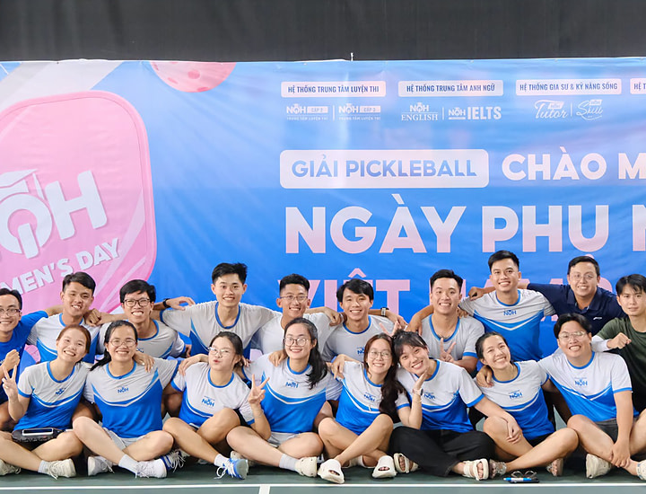 Hình Ảnh Đội Ngũ NQH Cổ Vũ Giải Pickleball Chào Mừng 20/10