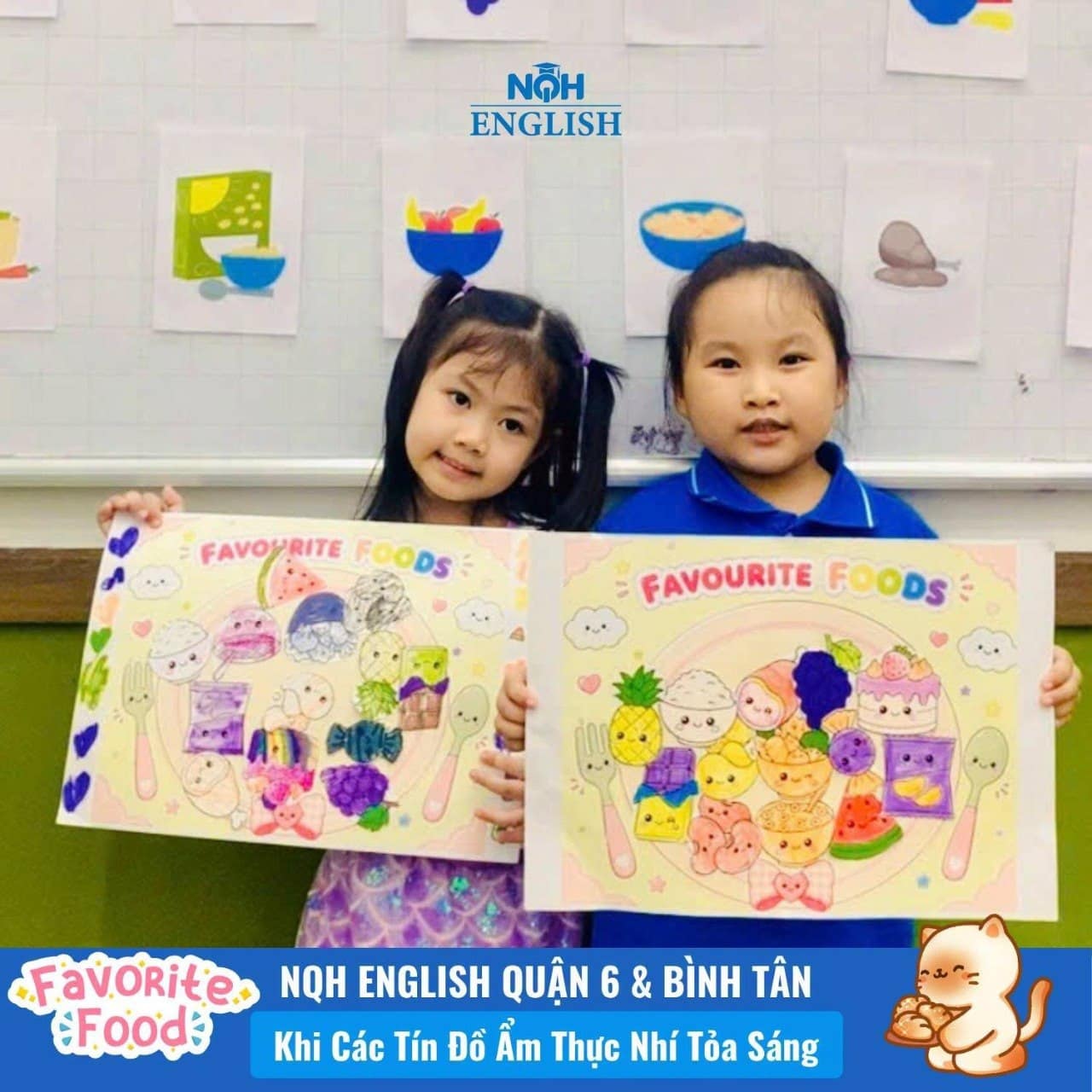 Khám Phá Thế Giới Ẩm Thực Cùng Các 'Diễn Giả Nhí' Tại NQH English 1