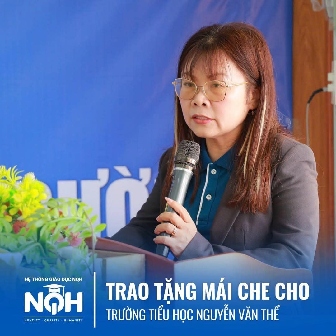 Hệ thống Giáo dục NQH Đại học Sư phạm TP.HCM mái che sân trường - NQH English 3